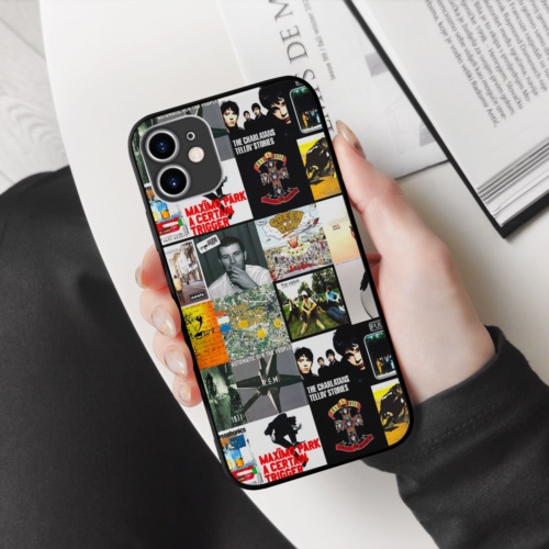 Ốp lưng iphone hình film poster collage art pop art viền vuông  cho các dòng SAMSUNG PAP20210666