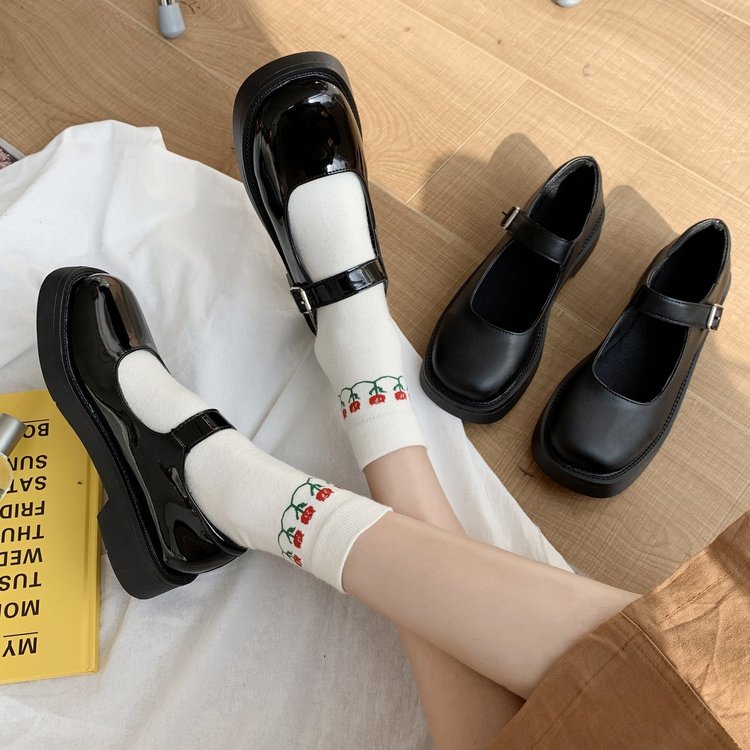 Giày Búp Bê Đính Nơ Xinh Xắn Dành Cho Nữ