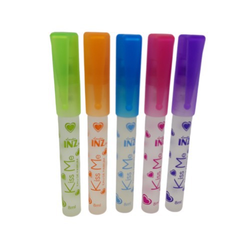 Hộp 5 cây nước hoa Teen Inz Kiss Me hình cây viết 8ml/cây