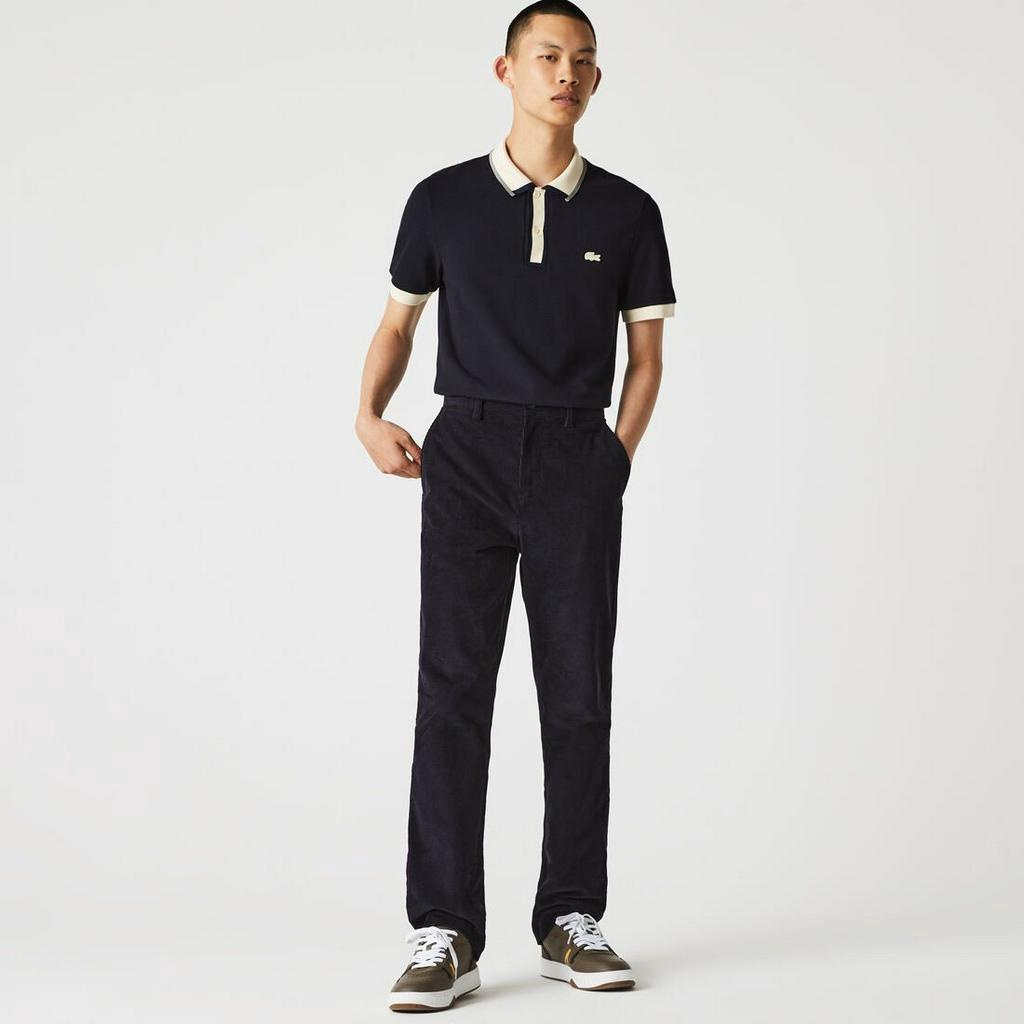 Áo Polo Nam Lcst Ngắn Tay Cổ Phối PL51, Form slim, vải cotton pique vô cùng mềm mại, Hàng VNXK