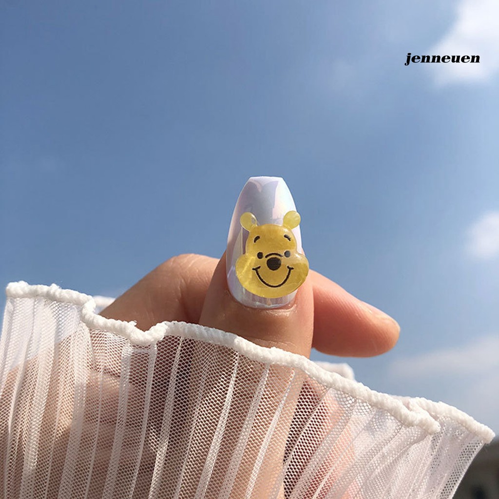 [Hàng mới về] Phụ kiện trang trí móng tay hình chú gấu nhỏ đáng yêu