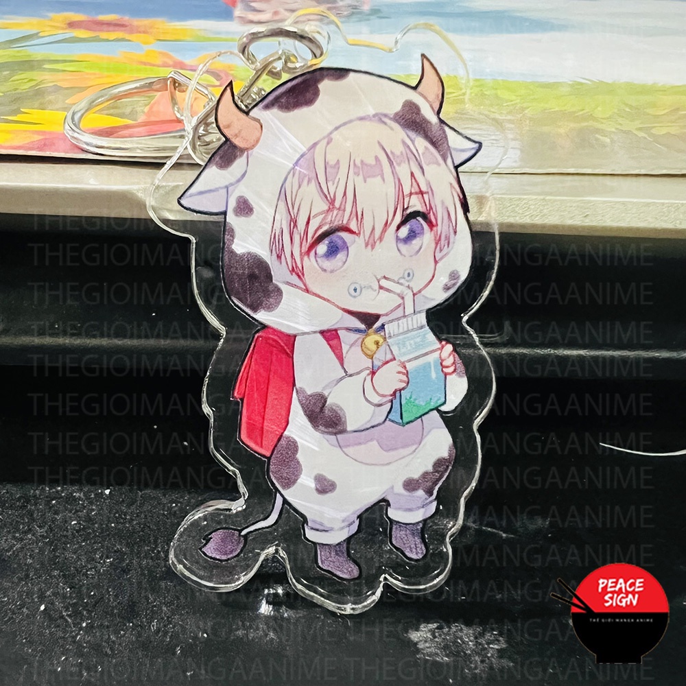 ( ĐỒ NGỦ THÚ ) Móc khóa JUJUTSU KAISEN cute CHÚ THUẬT HỒI CHIẾN anime chibi mica trong acrylic xinh xắn đáng yêu