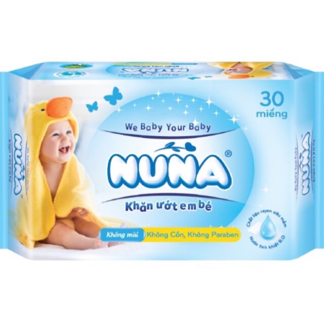 Khăn ướt nuna