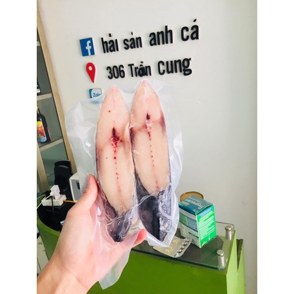 Cá thu cắt khúc miếng ngon _ Hải sản Anh cá