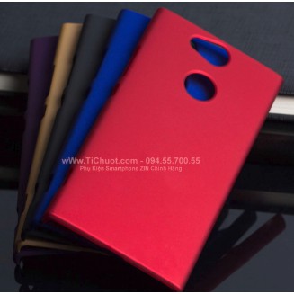 Ốp lưng Sony XA2 nhựa cứng màu phủ nhung mịn