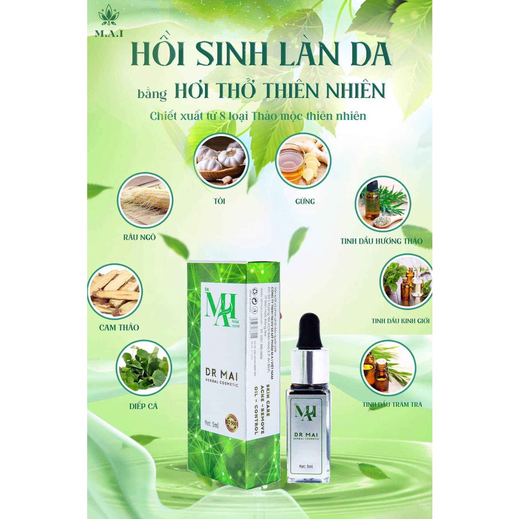 Tri Mun Tham Dr Mai - serum 5ml (kèm quà tặng)