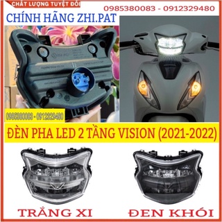 - đèn pha led 2 tầng vision 2021 - 2024, lead 2024 - 2013, wave 110 cc