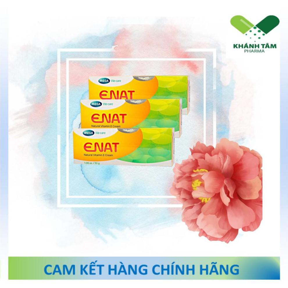 ! ENAT NATURAL VITAMIN E CREAM 30G - Kem dưỡng da, giữ ẩm