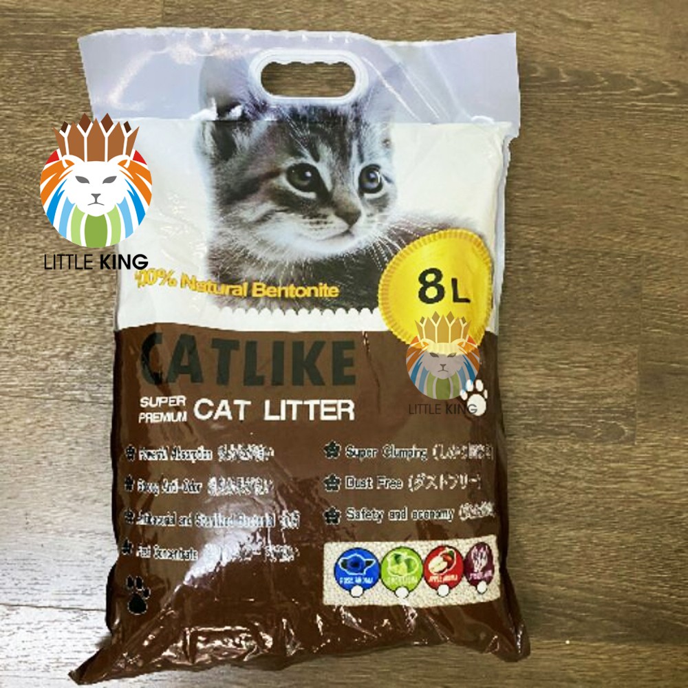 Cát vệ sinh cho mèo  Cát vệ sinh Nhật Bản Catlike 8L hương cà phê Little King pet shop