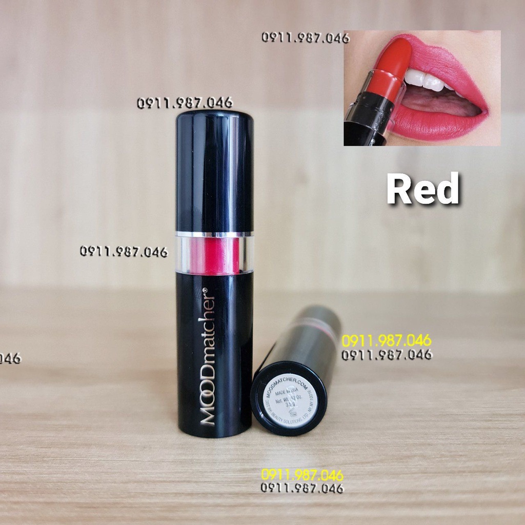 Son gió Mỹ Mood Matcher màu đỏ RED chính hãng - PN93869