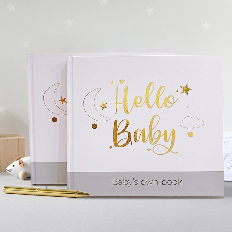 Sổ nhật ký cho bé Hello Baby - Lưu giữ những khoảnh khắc đầu đời đáng nhớ