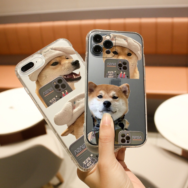 Ốp lưng iphone Ốp lưng iphoneỐp điện thoại in hình chú chó thích hợp cho IPHONE 11 pro 12pro Max 7 8plus/6/6s plus/xs/xs Max/11/13Pro Max 12 13mini