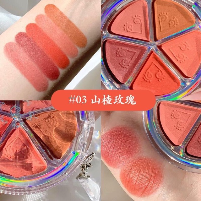 Má hồng ,khối ,highlight Maffick