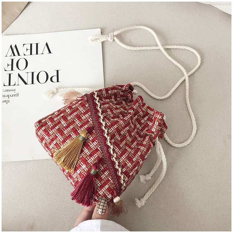 Balo thổ cẩm mini