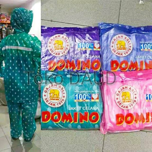 Bộ Đồ Đi Mưa Domino / K288 Màu Hồng Tím