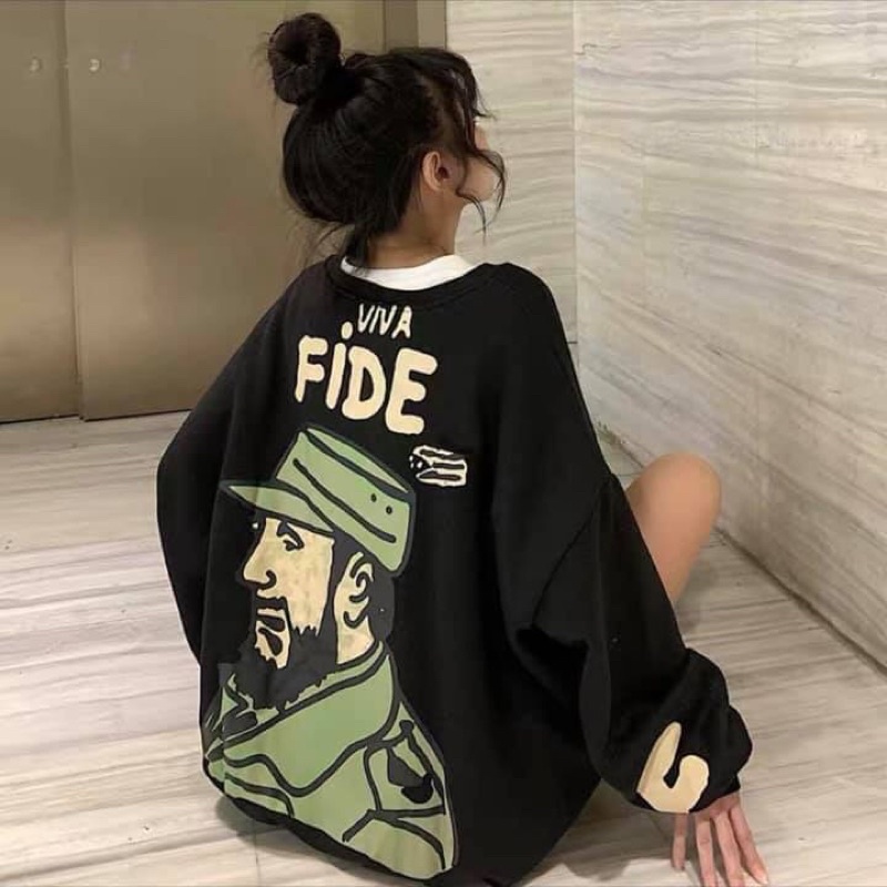 Áo Nỉ Sweater Hoạ Tiết In Siêu Chất - Áo Nỉ Unisex Hot Hit | BigBuy360 - bigbuy360.vn