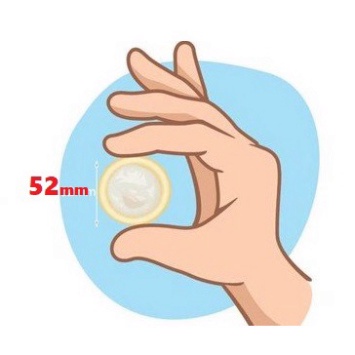 Bao Cao Su Durex Kingtex - Hộp 3 Cái - BCS Kingtex giúp kéo dài thời gian QH