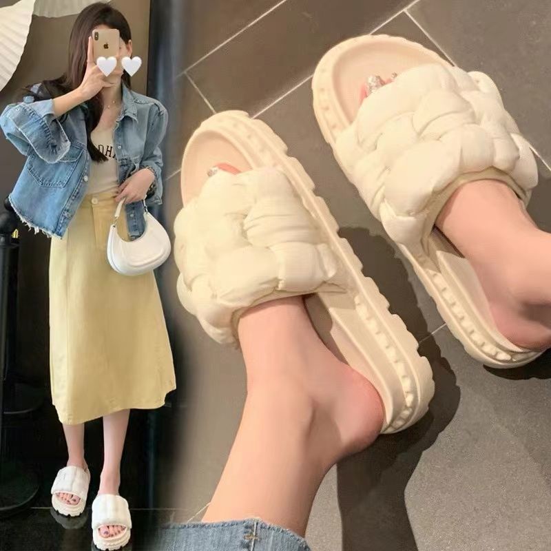 Dép Sandal Đế Dày Mềm Thời Trang Mùa Hè Cho Nữ