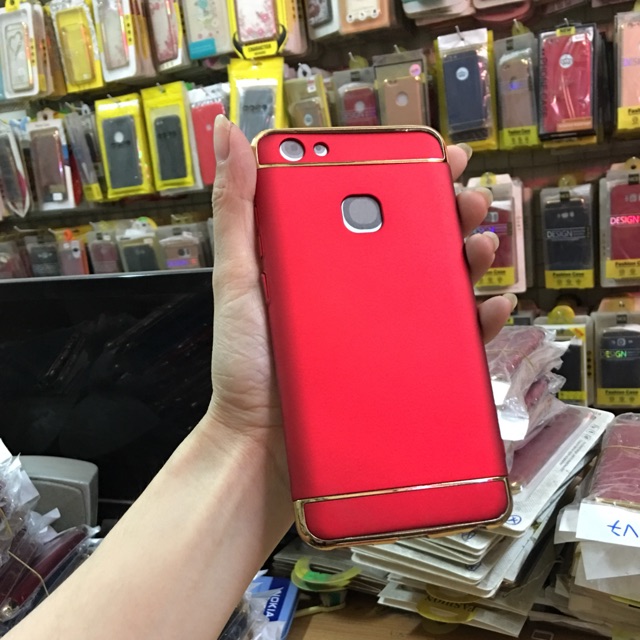 Combo 2 Ốp 3 mảnh Vivo V7 Plus đỏ