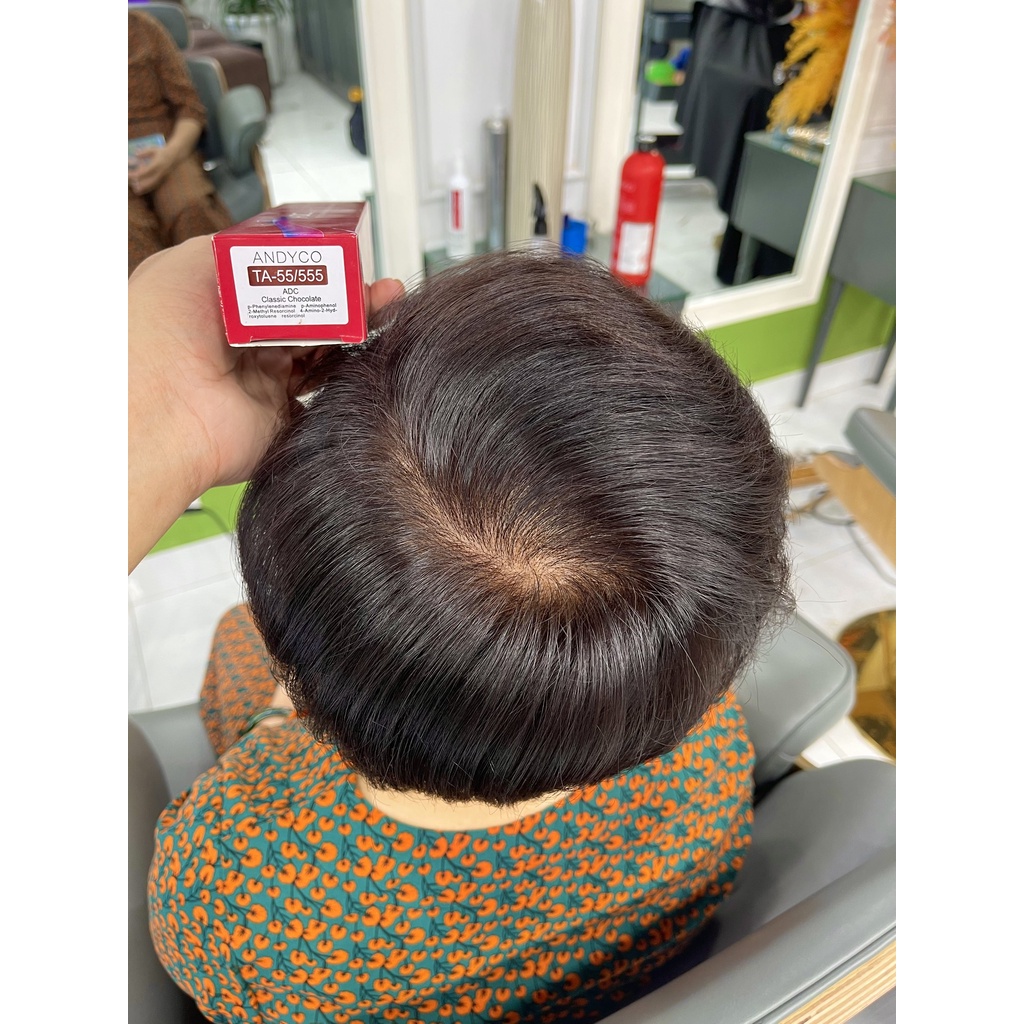 Thuốc Nhuộm Tóc ANDYCO, Không Kèm Oxy Màu Thời Trang Bền Đẹp, Mùi Thơm Không Phai