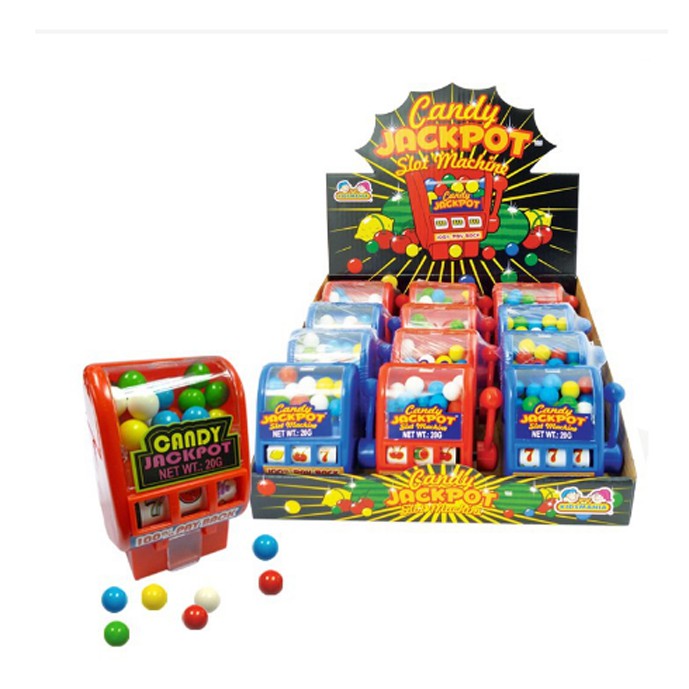 [Sale] Máy bắn kẹo Candy JackPot Mỹ nhiều màu