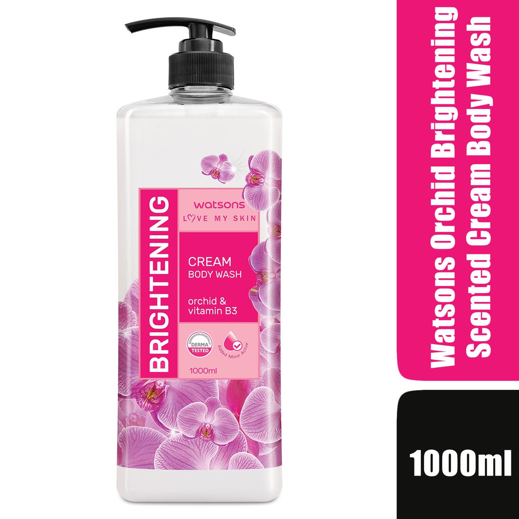 Kem Tắm Watsons Brightening Cream Body Wash 1000ml