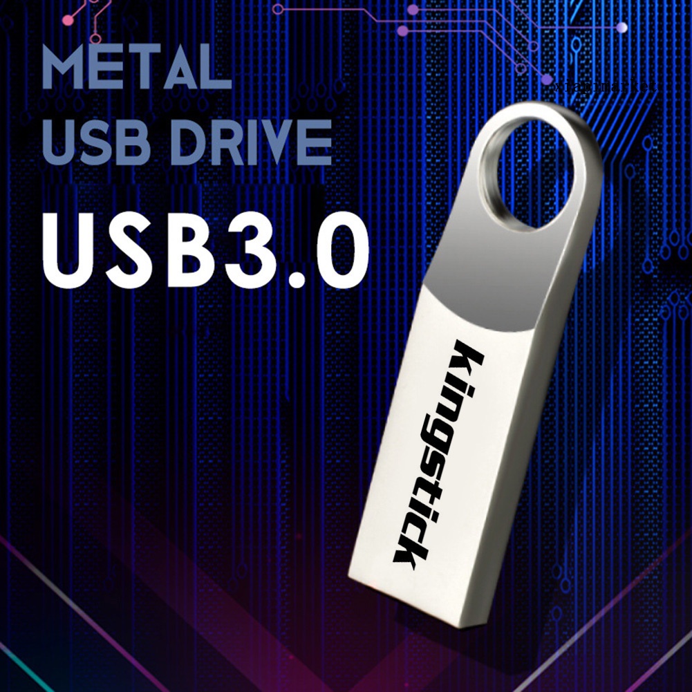 MAT_Kingstick 4/8/16/32/64/128GB Metal Mini USB 3.0 Flash Drive Data Storage U Disk