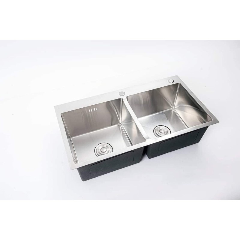 Chậu rửa chén bát inox 304 đúc nguyên khối 100% inox 304.