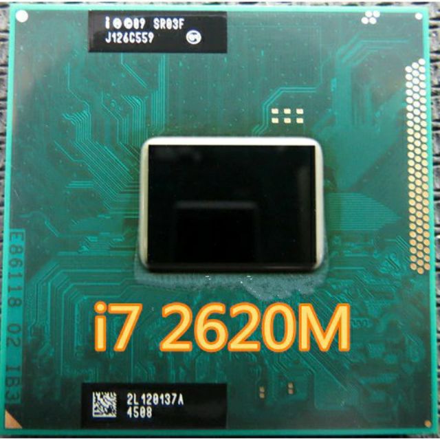 CPU i7 cho laptop: i7 4712MQ, i7 4600M, i7 2670QM. i7 2630QM, i7 2620M