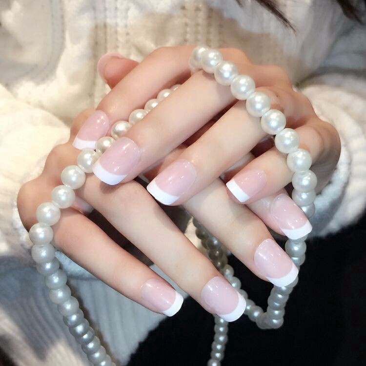 Set 24 móng giả kèm keo FOREVERLILY thiết kế hiện đại dễ thương