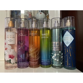 [NHIỀU MÙI] BILL US - Xịt thơm toàn thân Body mist Bath and body works 236ml các loại link 3