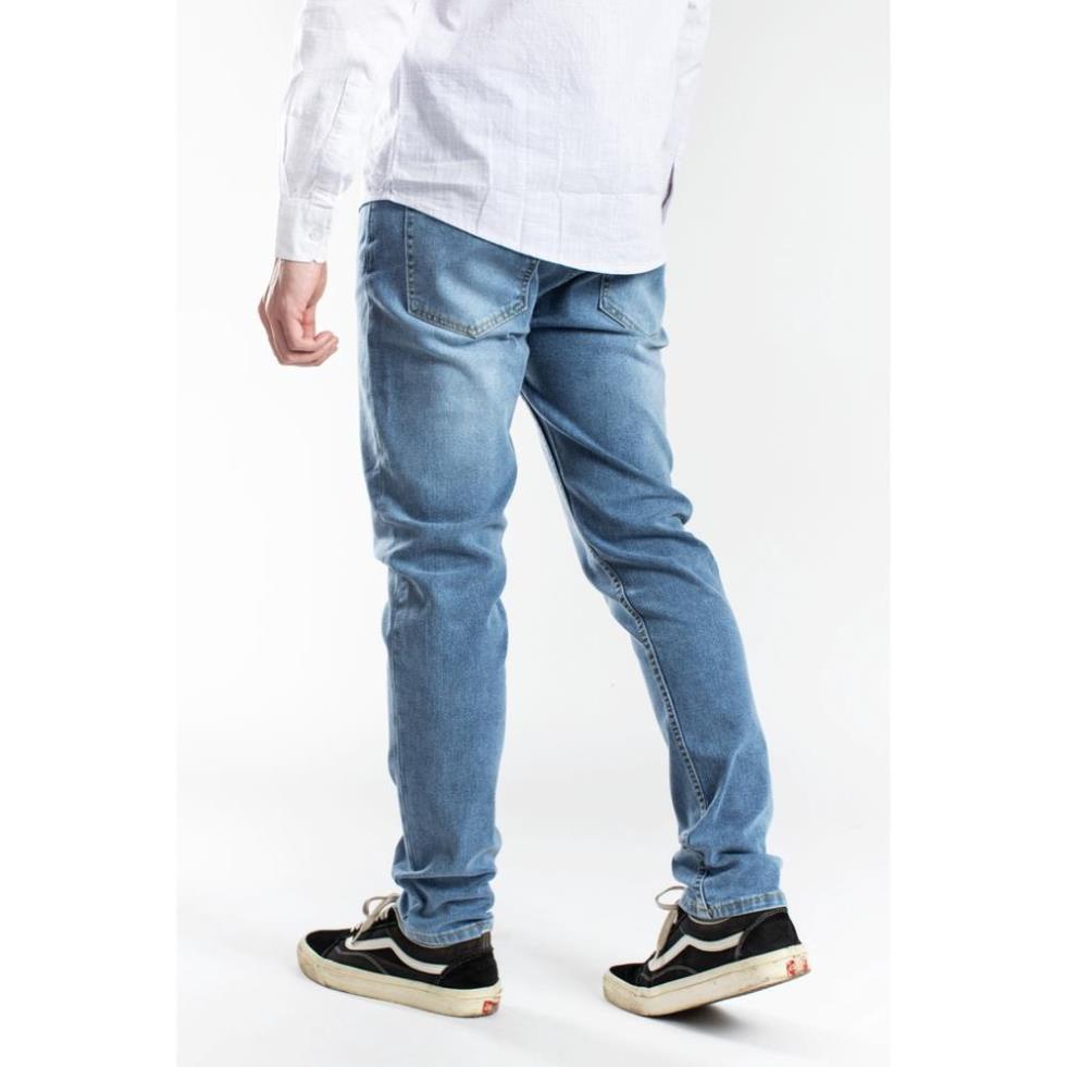 Quần Jean dài màu xanh nam cao cấp Lados - 14048, HÀNG CHÍNH HÃNG, Form đẹp ! :