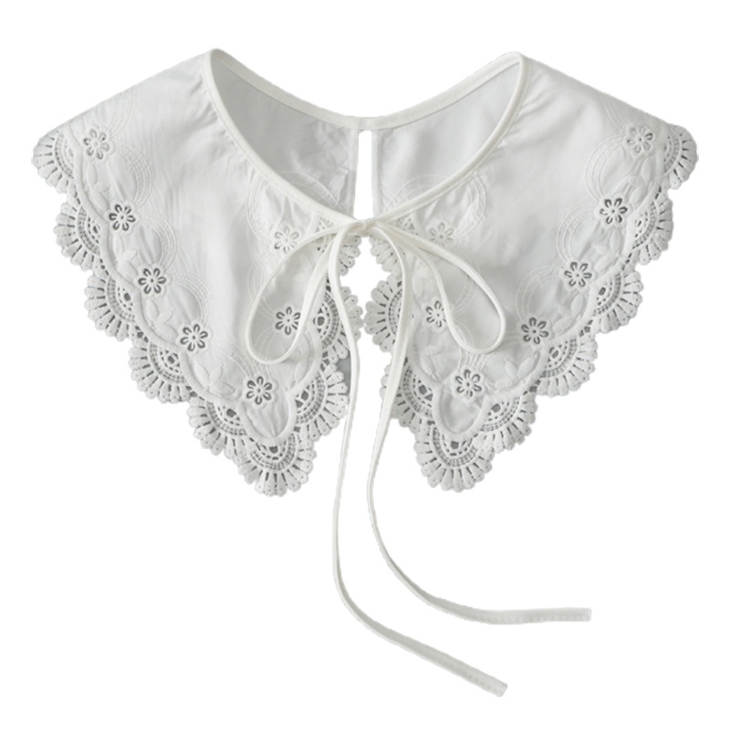 Cổ Áo Sơ Mi Giả Thêu Nhiều Hình Dạng