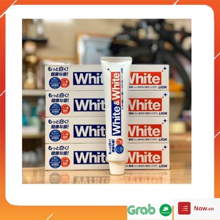 KEM ĐÁNH RĂNG WHITE&WHITE NHẬT BẢN SIÊU TRẮNG RĂNG, THƠM MIỆNG 150gr
