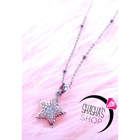 Dây chuyền inox siu dể thương lấp lánh