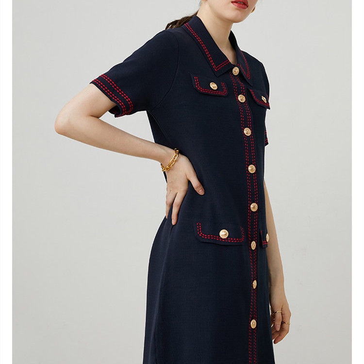 CHANEL Đầm dệt kim thời trang mùa xuân hè phong cách Pháp 2021Years
 | BigBuy360 - bigbuy360.vn