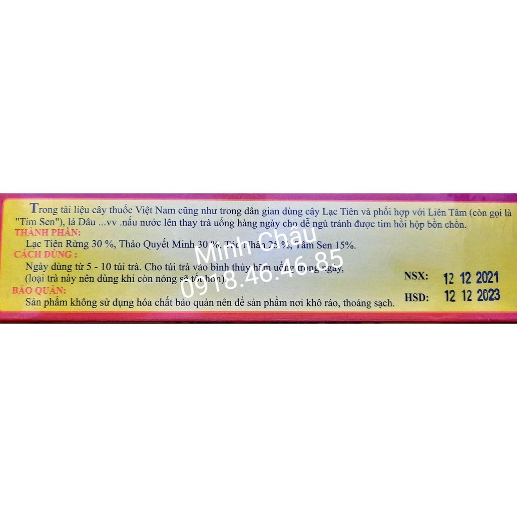 Trà Lạc tiên giúp dễ ngủ