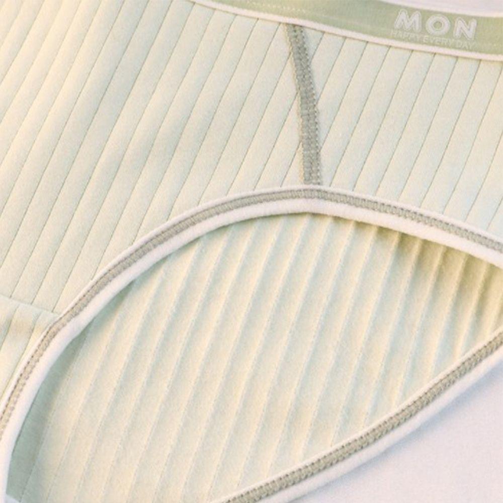 Quần Lót Không Đường May Lưng Vừa In Chữ Màu Sắc Ngọt Ngào Cho Nữ