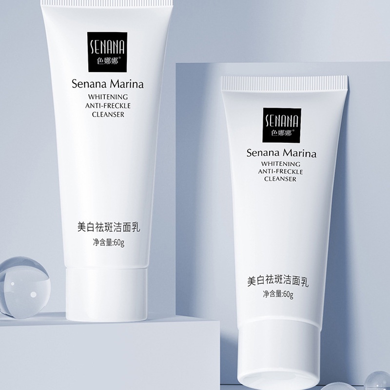 [Hàng mới về] Sữa rửa mặt SENANA dưỡng ẩm làm sạch sâu chống tàn nhang