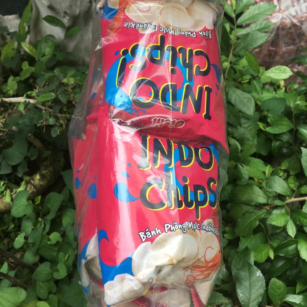 Bim bim Oishi snack indo chips bánh phồng mực