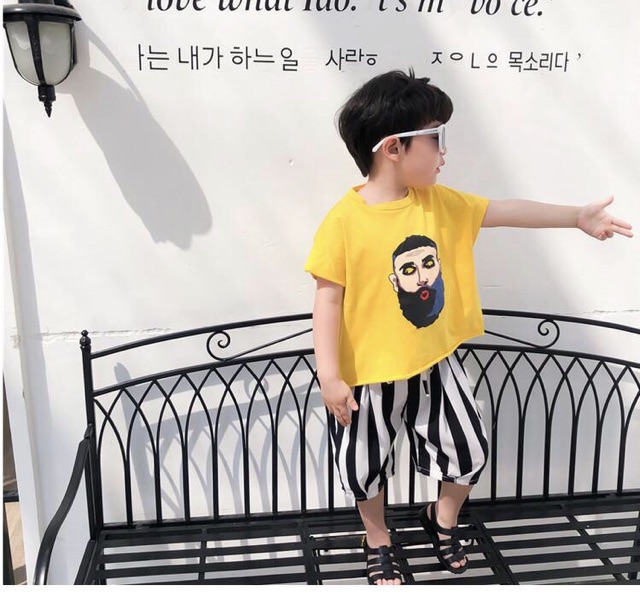 Set áo sát nách quần ống thụng BT | BigBuy360 - bigbuy360.vn