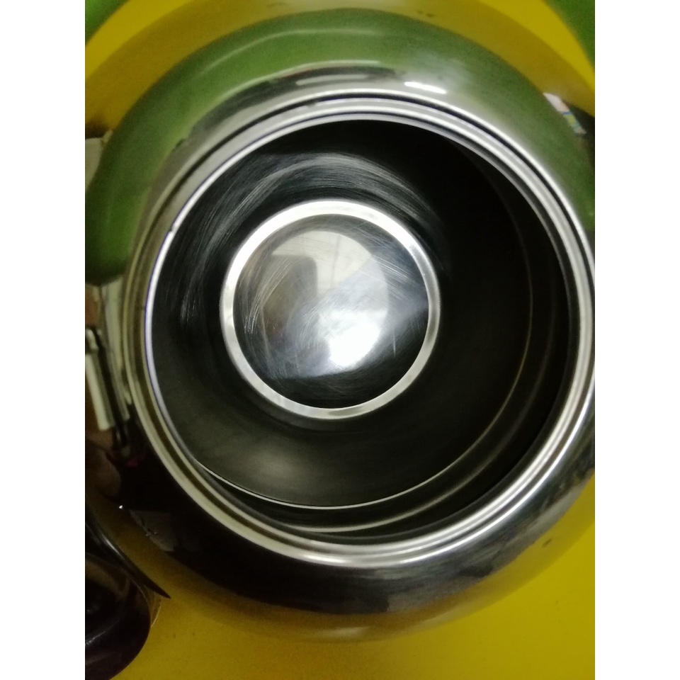 Ấm inox có còi hú nội địa Nhật (made in Japan) (2L) (mã 850), Dùng được bếp từ