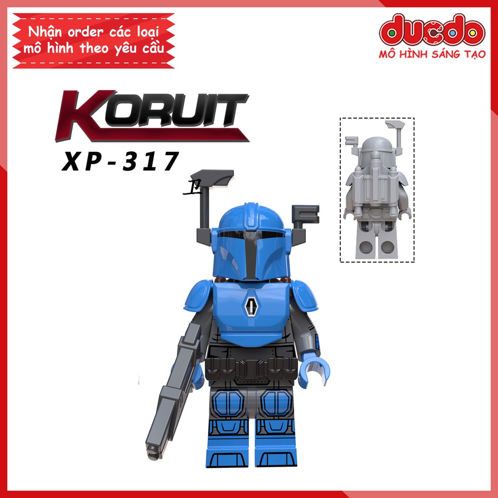 Minifigures các nhân vật trong Star Wars full trang bị - Đồ chơi Lắp ghép Xếp hình Mô hình Mini KORUIT KT1041