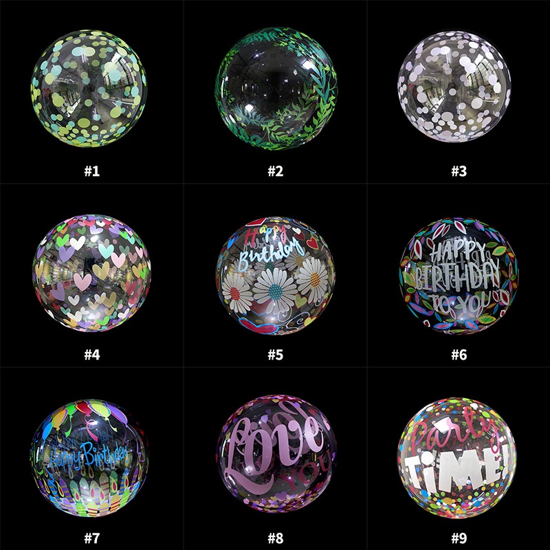 Phụ kiện bong bóng Bobo trang trí tiệc sinh nhật