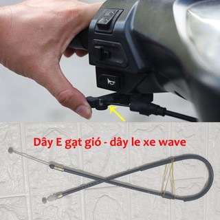 Dây E điều chỉnh gió-cần gạt gió -Air gió - Le gió xe máy Wave RS