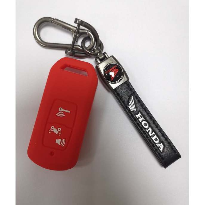 1 Vỏ Silicon Bảo Vệ Chìa Khóa Xe Máy HONDA PCX125 PCX160 SH350 SH300 VISION NS110R XADV750 Ốp