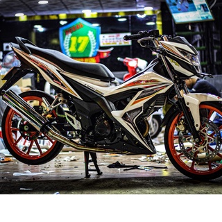 Tem Rời Honda Sonic 150R Dán Xe Trắng - Chuẩn Hình - Không Phai Màu Trọn Đời