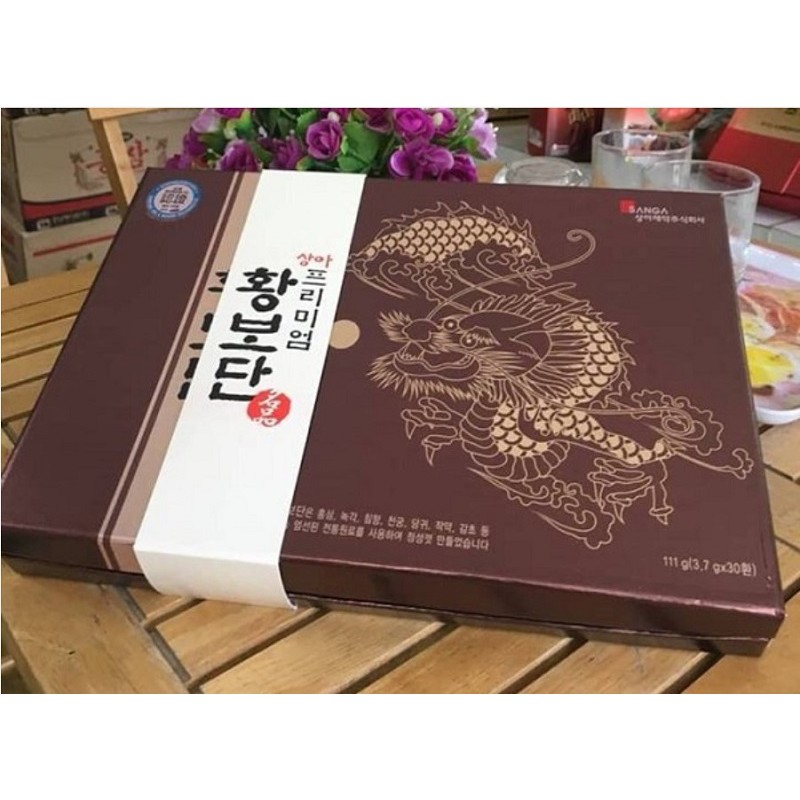 [ Hàng Chính Hãng ] Hoàng Bổ Tán SangA Hàn Quốc, Hộp 30 Viên * 3.75g, Giúp Ổn Định Huyết Áp, Nâng Cao Sức Khỏe