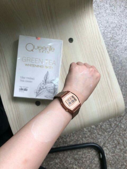 Tắm trắng trà xanh Queenie Skin