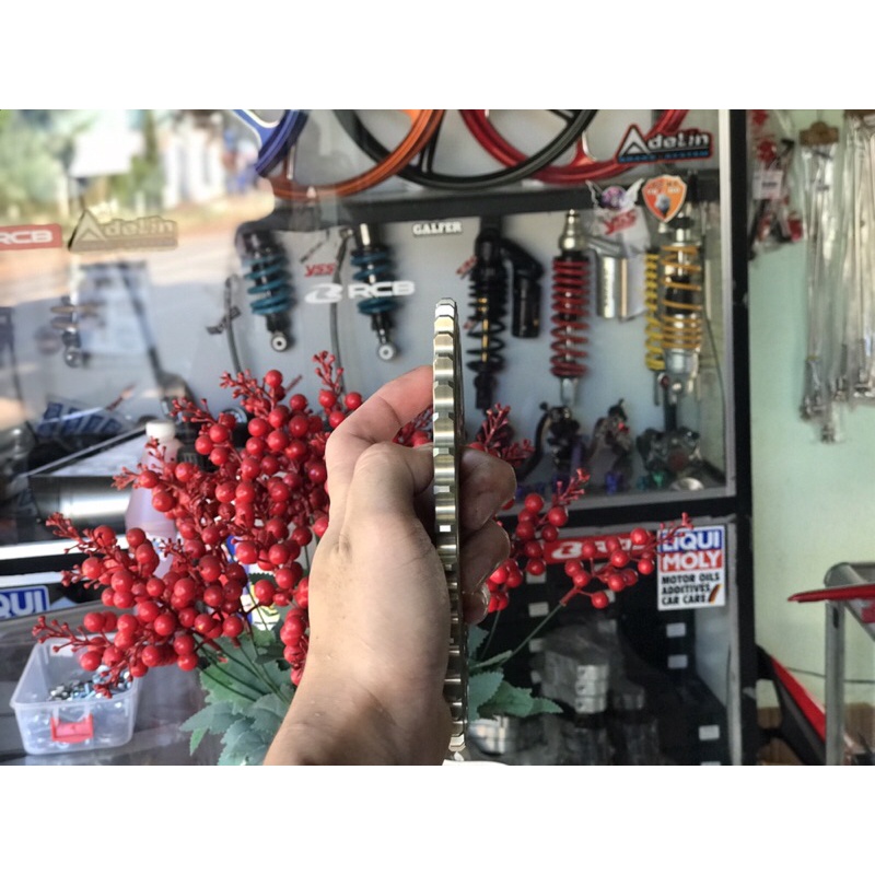 Dĩa nhôm 7075 cho exciter 150 ex155 vva